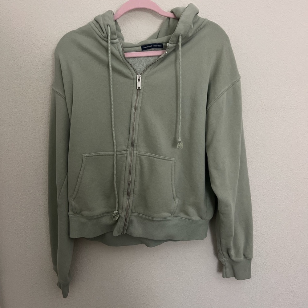 Brandy Melville mint green jacket